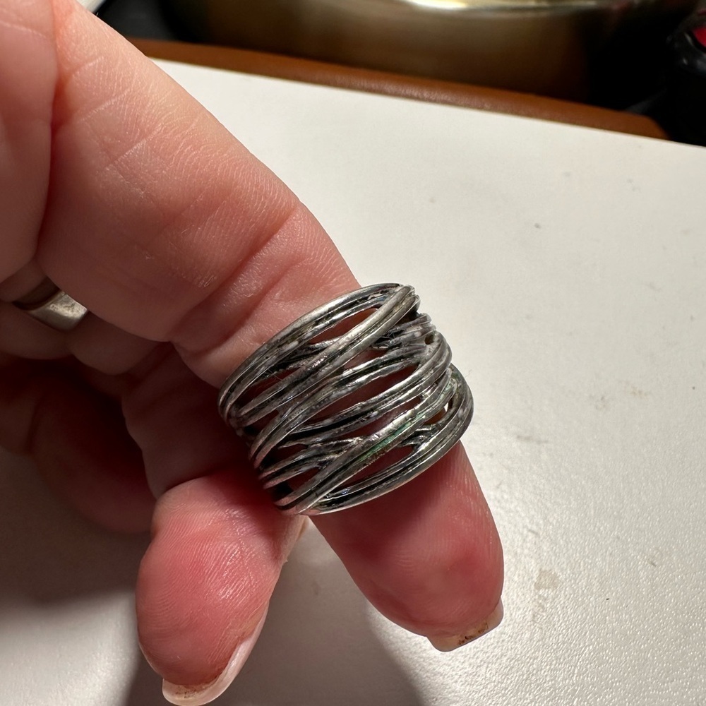RETIRED Lia Sophia Coil Ring, Size 7 1/8